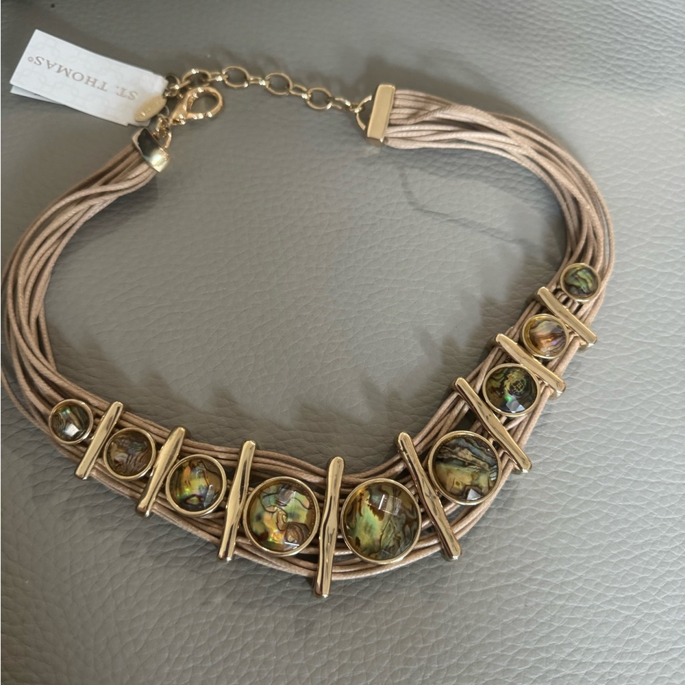 Necklace Leather